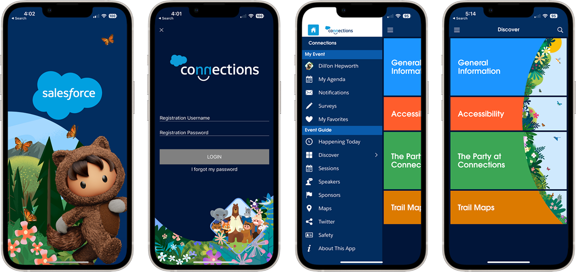 competitor screen shots - sales force
